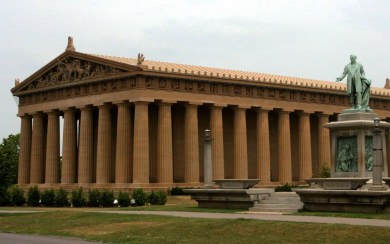 Nashville Parthenon From South HD 4K 2020 iPhone Android PC Background