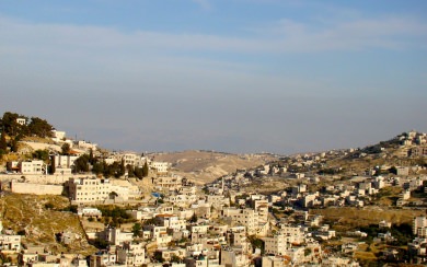Overhead View 4K Jerusalem Israel
