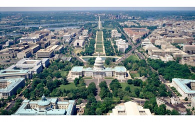 Overhead View Washington DC HD 4K 2020 For iPhone Mobile Phone