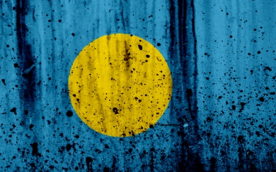 Palau flag 4k