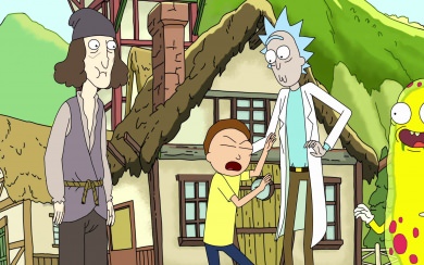 Rick And Morty HD 4K iPhone Android