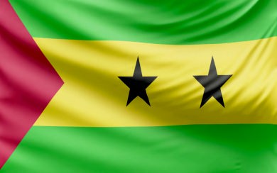 São Tomé And Príncipe Flag