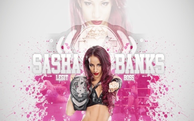 Sasha Banks 4K Mobile iPhone XI PC Download