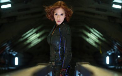 Scarlett Johansson Avengers 1366x768 Resolution HD 4k