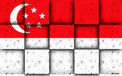 Singapore Flag Hd 4K