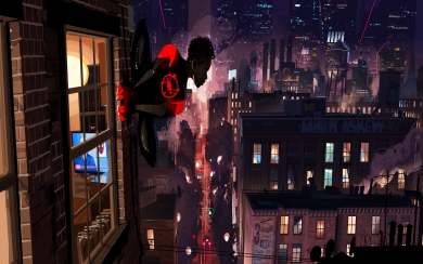 Spider Man Into The Spider Verse 1920x1080 HD 2020 6K For Mobile iPad Download
