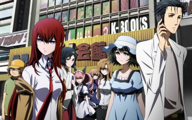 Steins Gate HD 4K For iPhone Mobile Phone
