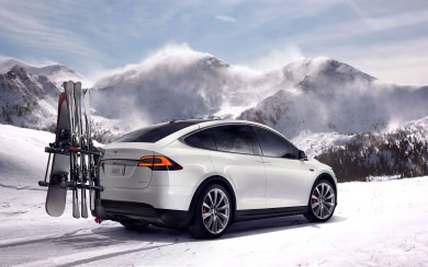 Tesla Model X HD 4K iPhone PC Photos Pictures Backgrounds Download
