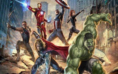 The Avengers Comics iPhone X HD 4K Android PC Download