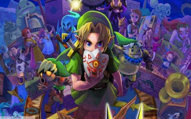 The Legend Of Zelda: Majora's Mask 2020 4K Minimalist iPhone