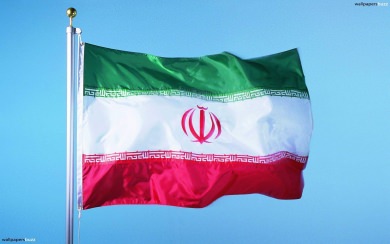 The traditional flag of Iran 4K HD 2020