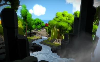 The Witness HD Minimalist 4K For Iphone Phone PC