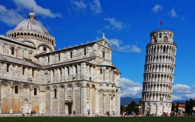 Torre De Pisa 4K Free Wallpaper Download 2020
