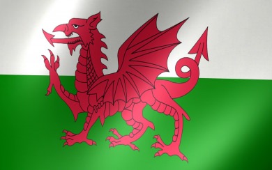 Wales Flag 3D