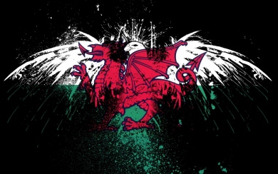Wales Flag 3D 4K