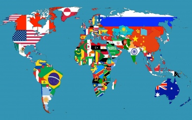 World Flags HD 4K 2020 iPhone Android PC Download