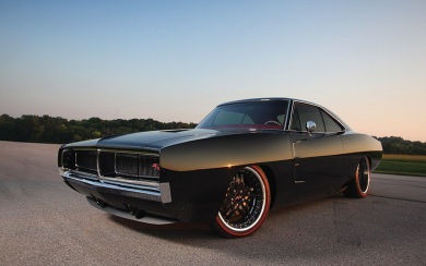 1969 Dodge Charger 4K Full HD For iPhone Mobile