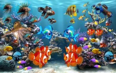 3d Aquarium Wallpaper For Iphone Image Num 12