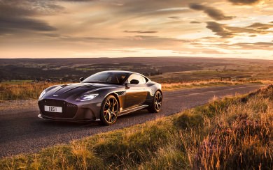 Aston Martin DBS Superleggera Volante 6K Pictures Free Download