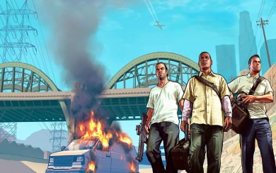 Grand Theft Auto V 4K Full HD For iPhoneX Mobile