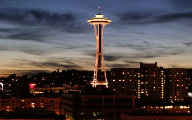 Space Needle 4K Free Download HD