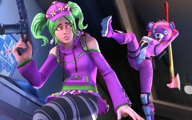 Zoey Fortnite Skin 3440x1440 Free Wallpaper 5K Pictures Download