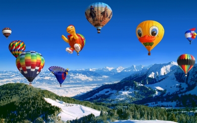 Albuquerque International Balloon Fiesta 4K 8K Free Backgrounds Images