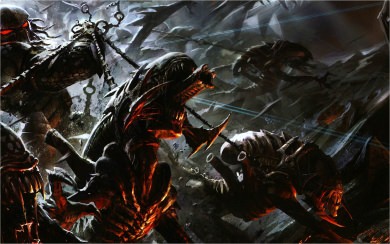 Alien Vs Predator 4K 5K 8K HD Display Pictures Backgrounds Images For WhatsApp Mobile PC
