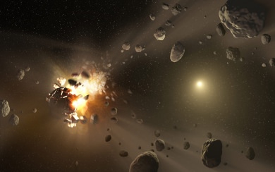 Asteroid Belt 4K 8K Free Ultra HQ iPhone Mobile PC