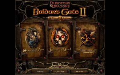 Baldurs Gate II HD Background Images