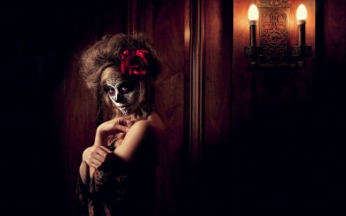 Day Of The Dead Wallpaper 1366x768 FHD 1080p Desktop Backgrounds For PC Mac