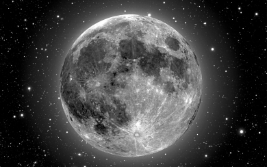 Full Moon Ultra HD 1366x768 Background Photos