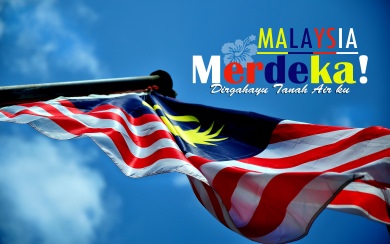 Malaysia Flag 4k Wallpaper For iPhone 11 MackBook Laptops