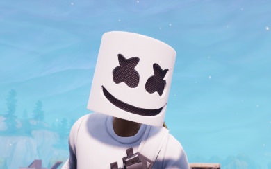 Marshmello Skin Fortnite Free HD Display Pictures Backgrounds Images