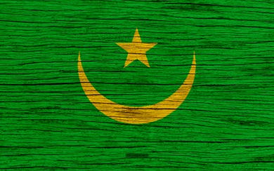 Mauritania Flag 4K Ultra HD Background Photos