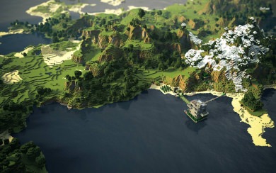 Minecraft 3D HD
