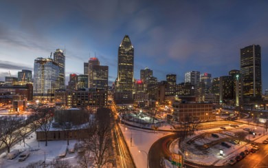 Montreal City 4K Ultra HD Background Photos