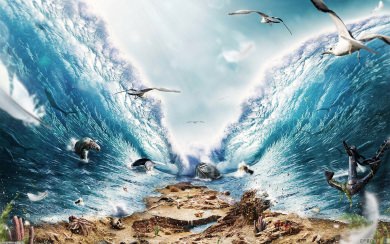 Moses Crossing the Red Sea HD Wallpaper For Mac Windows Desktop Android