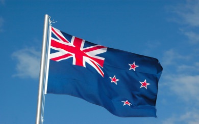 New Zealand Flag 4k Wallpaper For iPhone 11 MackBook Laptops