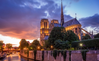 Notre Dame Cathedral High Resolution Download Free HD Background Images