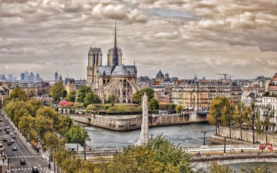 Notre Dame Cathedral Paris 4K 5K 8K HD Display Pictures Backgrounds Images