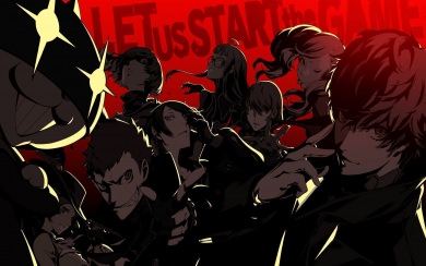 Persona 5 4K 8K Free Ultra HD Pictures Backgrounds Images