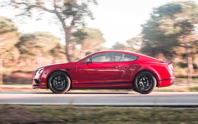 Red Bentley Continental 4K HD 2560x1600 Mobile Download