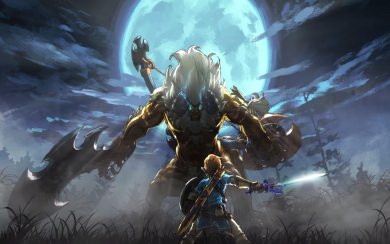 The Legend of Zelda Breath of the Wild Video Game Ultra HD 1080p 2560x1440 Download