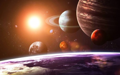 The Solar System 4K 8K Free Ultra HD HQ Display Pictures Backgrounds Images