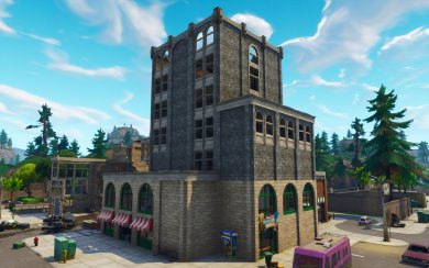 Tilted Towers Fortnite 4K HD 2560x1600 Mobile Download