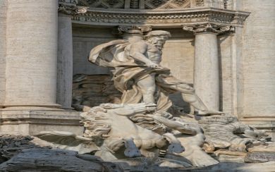 Trevi Fountain 4K 8K Free Ultra HD HQ Display Pictures Backgrounds Images