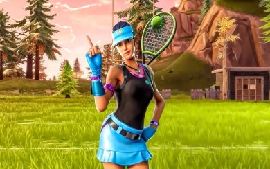 Volley Girl Fortnite 4K 8K Free Ultra HQ iPhone Mobile PC