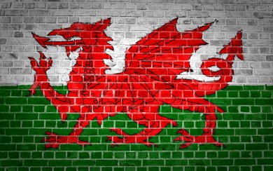 Wales Flag 5K Ultra Full HD 1080p 2020 2560x1440