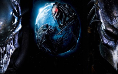 Alien Vs Predator 8K wallpaper for iPhone iPad PC